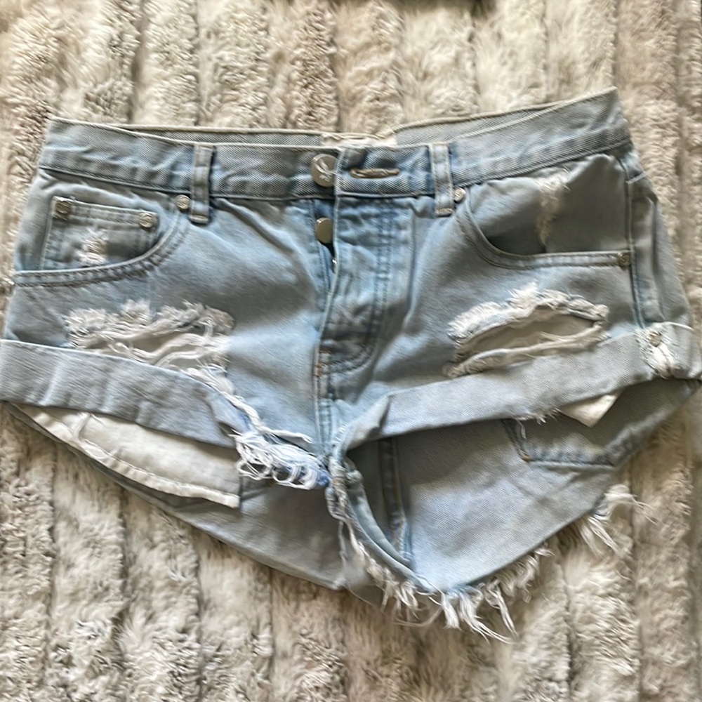 One teaspoon denim shorts